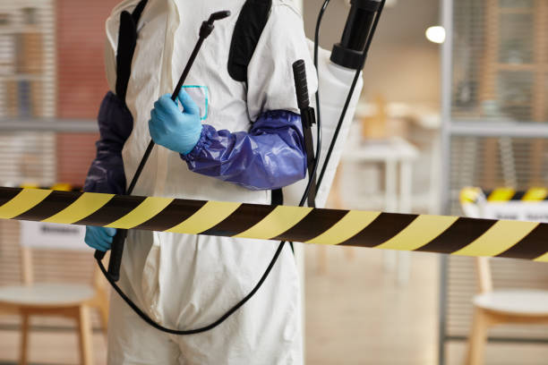 Professional Biohazard technician working in Keene, CA
